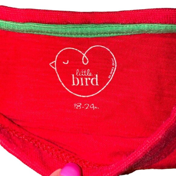 Little Bird Crayons T-Shirt Red Size 18-24 Months - Picture 3 of 3